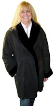 Spanish Merino Shearling Coat, style 020