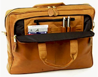 Leather Briefcase, Classic Executive