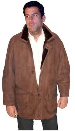 Men's Icelandic Shearling Coat