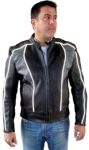 Unik Leather's Racer Style Leather Jacket