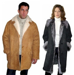 Shearling Coats, Sheepskin Jackets and more from VillageShop.com
