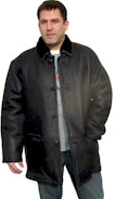 Black Nappa Shearling Coat