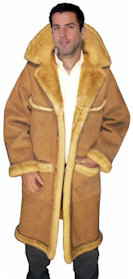 Men's Sheepskin Coats, Open Seam form VillageShop.com