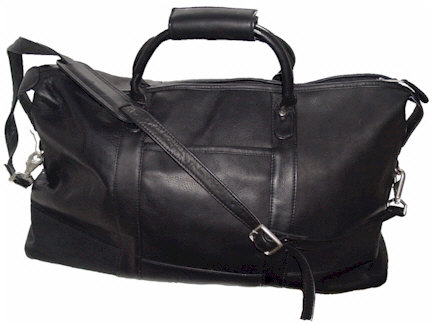 Leisure Time Leather Duffel Bag