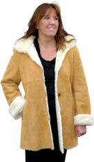 Icelandic shearling coat