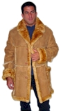 Sheepskin Open Seam Marlboro Coat