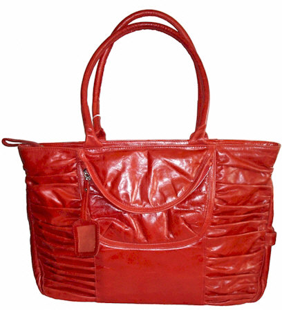 Paris Leather Tote Bag by Latico