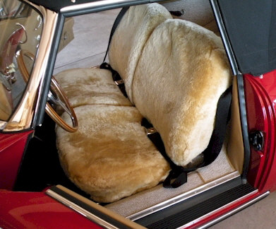Sheepskin Bench Seat Covers