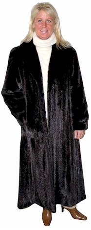 Full Length Black Mink Coat - Coat Nj