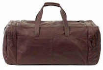 Travulocity Leather Duffel Bag by Latico