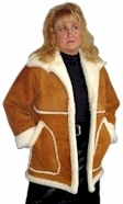 Ladies 3/4 Sheepskin Coat
