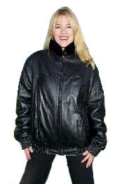 Reversible Leather & Mink Jacket