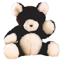 11" Sheepskin Teddy Bear