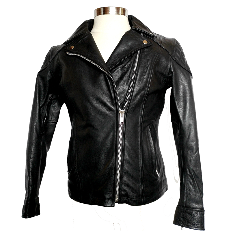 Ladies Premium Leather Cruiser Jacket