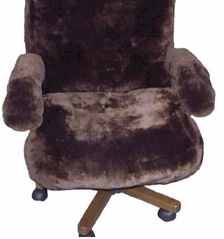 Tailor Made Office Chair Seat Cover Bottom