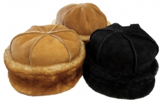 Sheepskin Round Hat