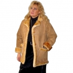 Amy 3/4 Ladies Sheepskin Coat