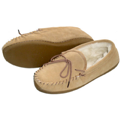 Sheepskin Moccasin Slippers #9780