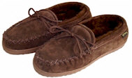 Village Shop - Chocolate Brown Slippers
