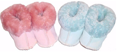 Babies Sheepskin Slippers
