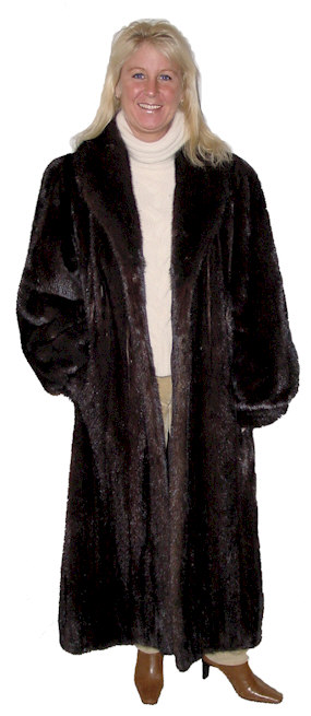 Mohogany Mink Coat