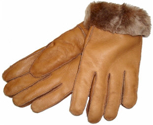 Village Shop - Nappa Shearling Gloves