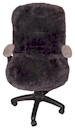 Large Sheepskin Office Chair Covers