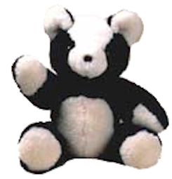 14" Sheepskin Teddy Bear