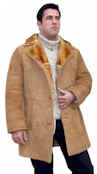Sheepskin Coat in Domestic Pelts