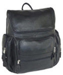 Laptop Leather Backpack