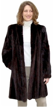 Mink Stroller 3/4 Coat