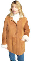 Icelandic Shearling Coat on sale